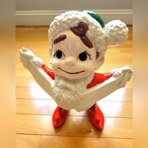 Atlantic‎ Mold Company Vintage Elf Ceramic Figurine